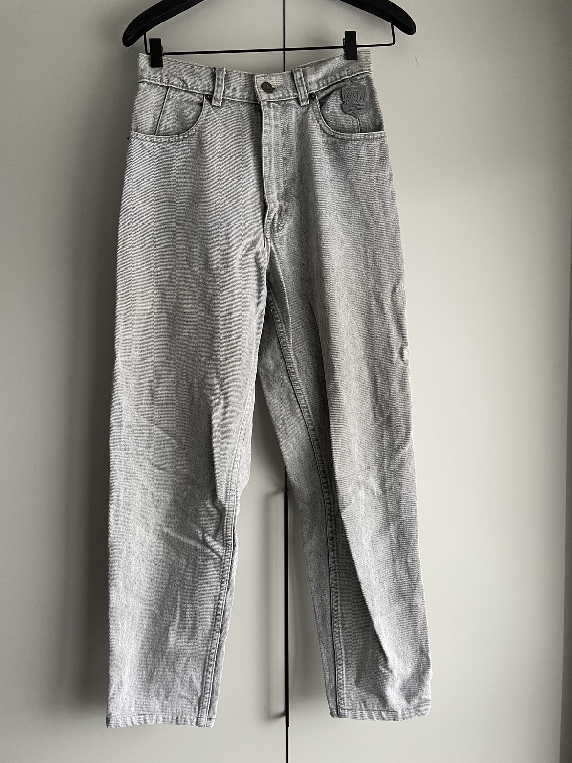 Vintage Levi’s silver mom jeans