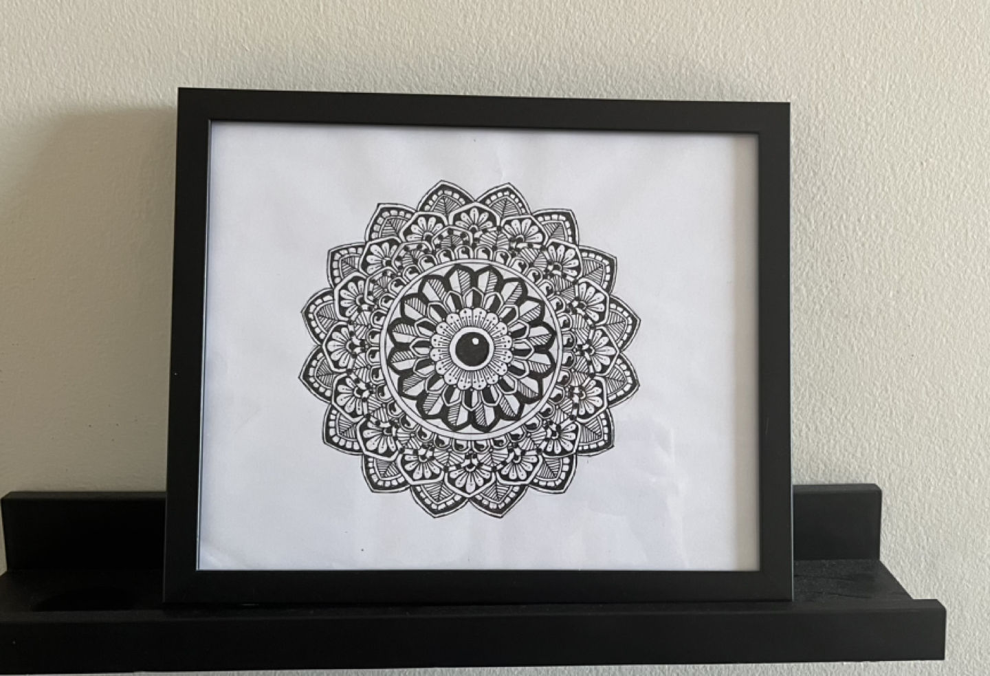 Mandala framed artwork. - photo 2