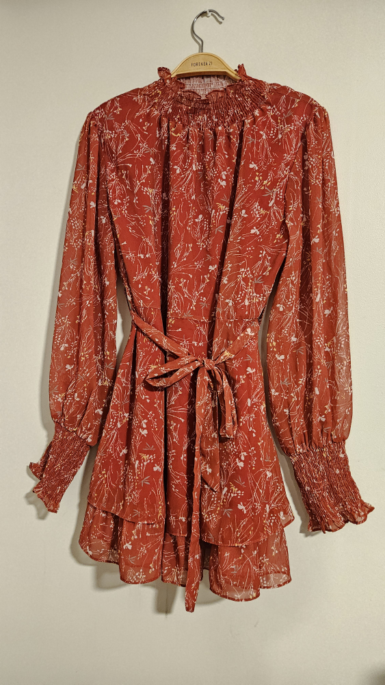 elegant long sleeve dress thumbnail