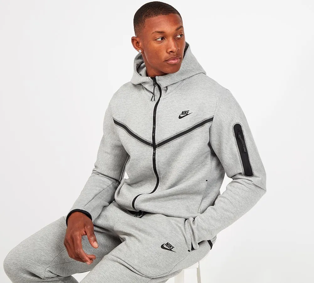 Nike Tech Fleece Tracksuit (Grey) - photo 2