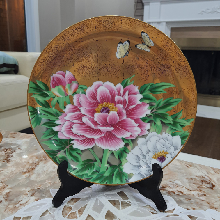 Frankin Mint Heralds of Summer Happiness collector Plate - photo 2