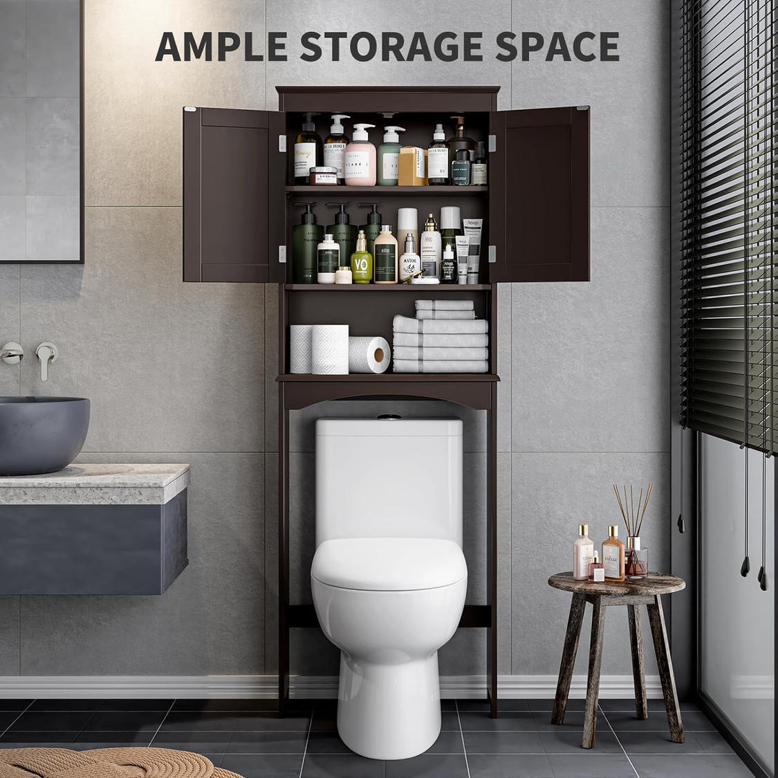 BRAND NEW STILL IN BOX Bealife Over Toilet Storage Cabinet - photo 5