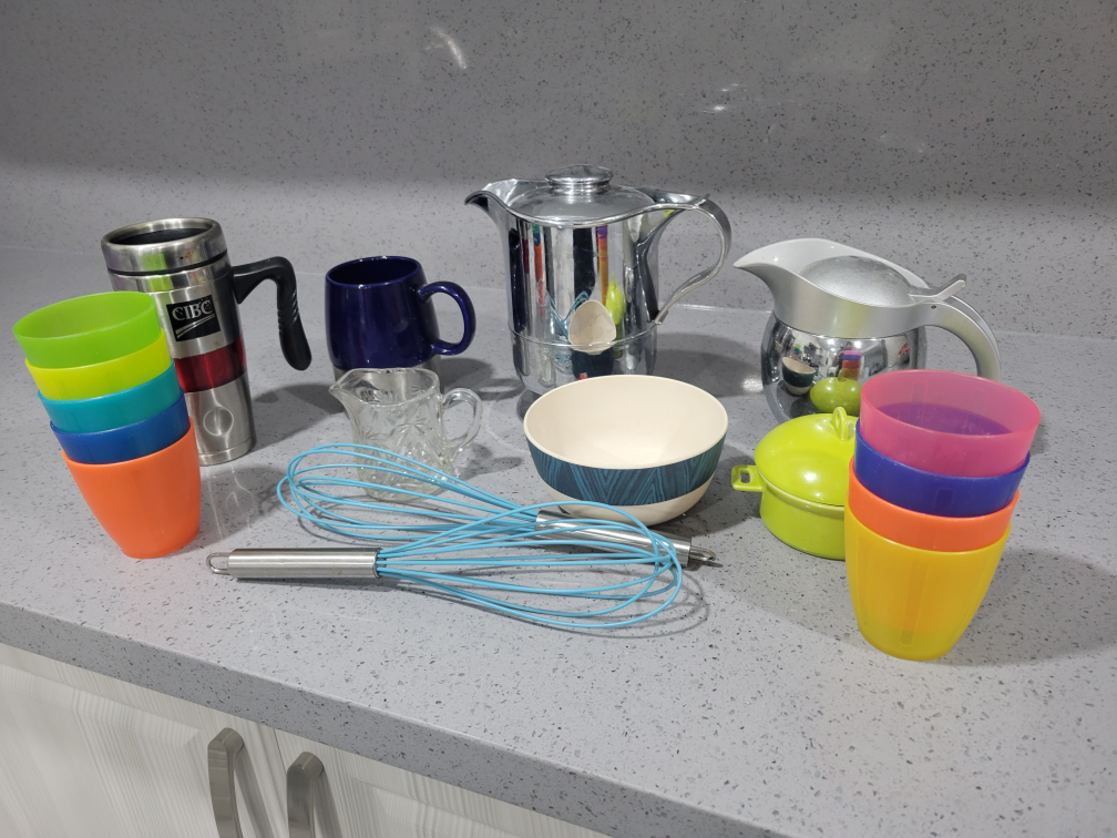 assorted kitchen stuff