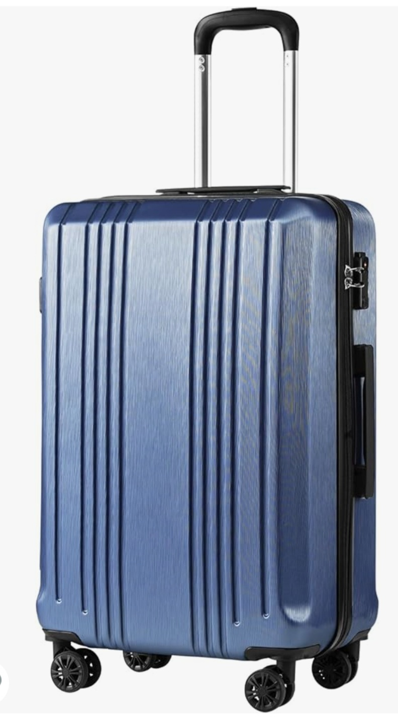 Brand New Coolife Luggage Suitcase  with TSA Lock Spinner 20in