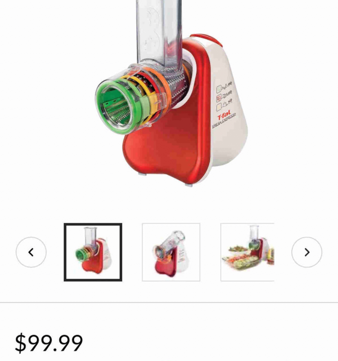 T-Fal fresh express + food processor