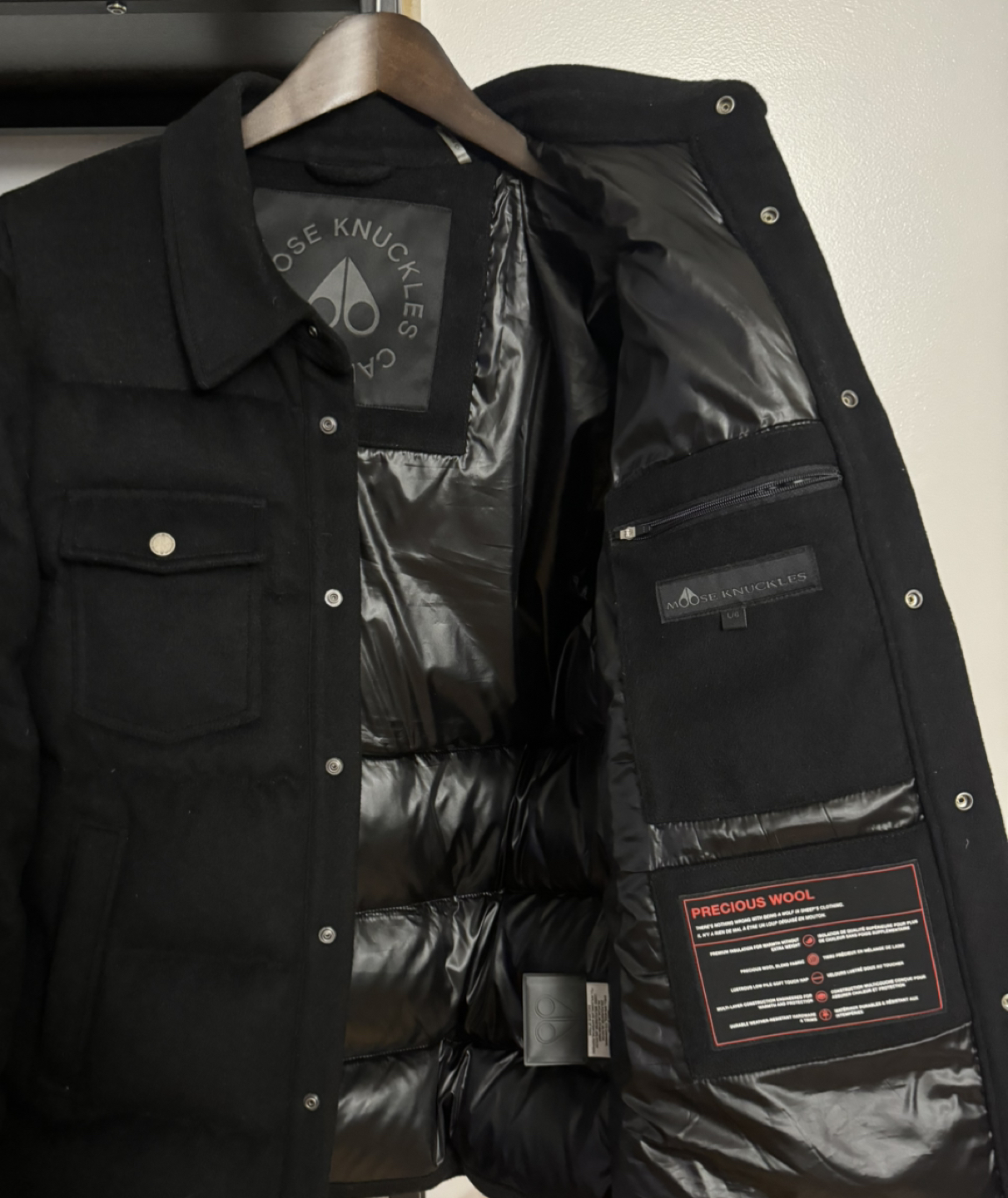 Moose Knuckles Westmore Quilted Wool Jacke - photo 2