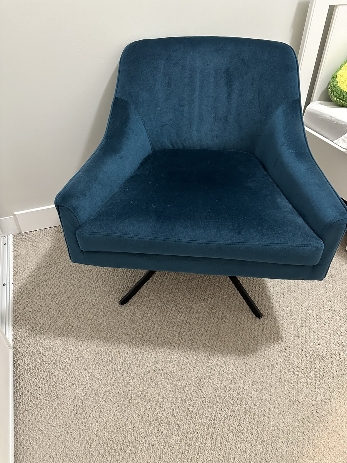 Green Velvet Chair