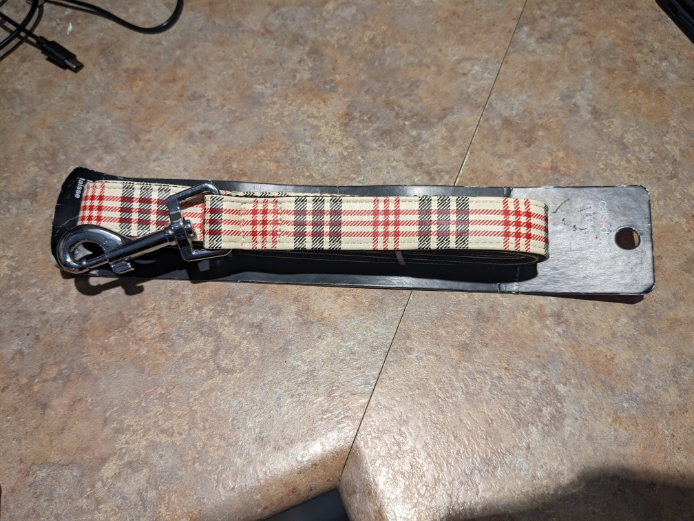 medium to Large leash Burberry looking Print thumbnail