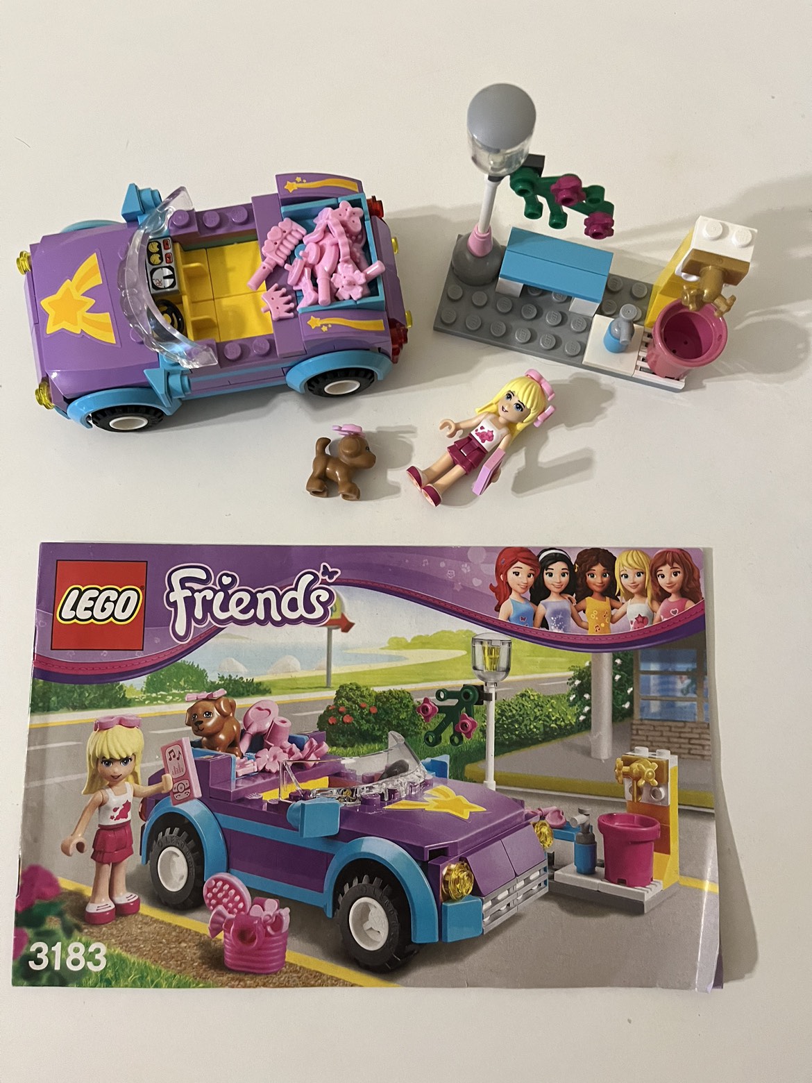 Lego Friends 3183 Stephanie's Cool Convertible - photo 5