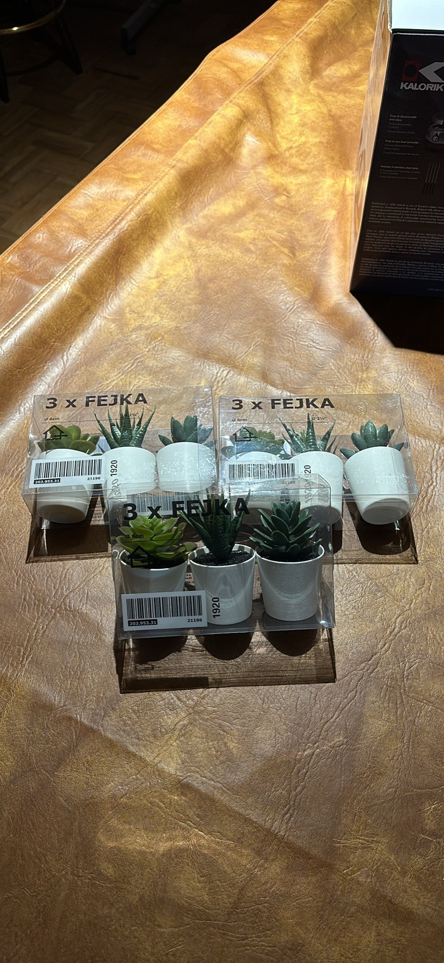 Fake succulent plants
