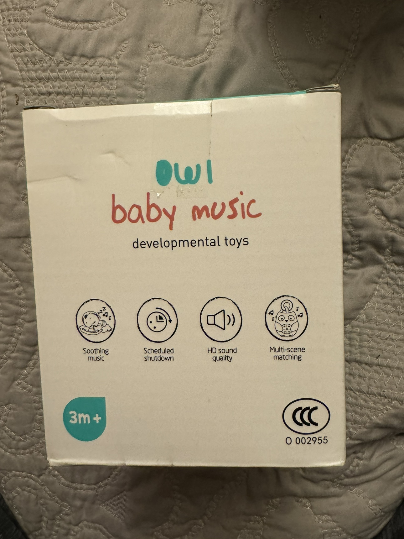 Baby Owl Music white noise machine