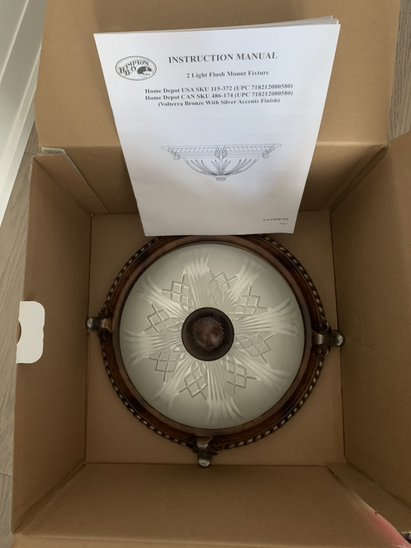 Flush mount light - photo 2