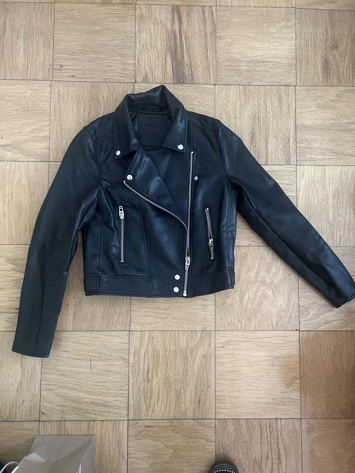 Leather jacket 🥕