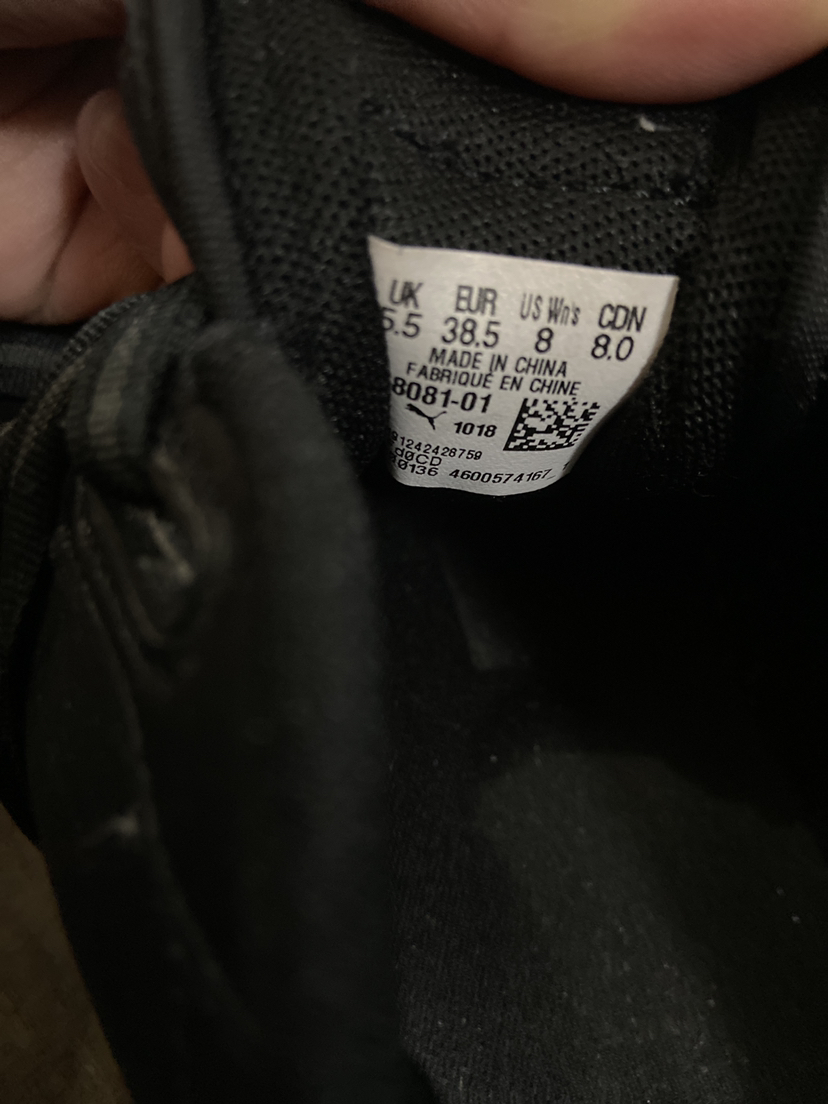 Puma black sneakers women’s - photo 2