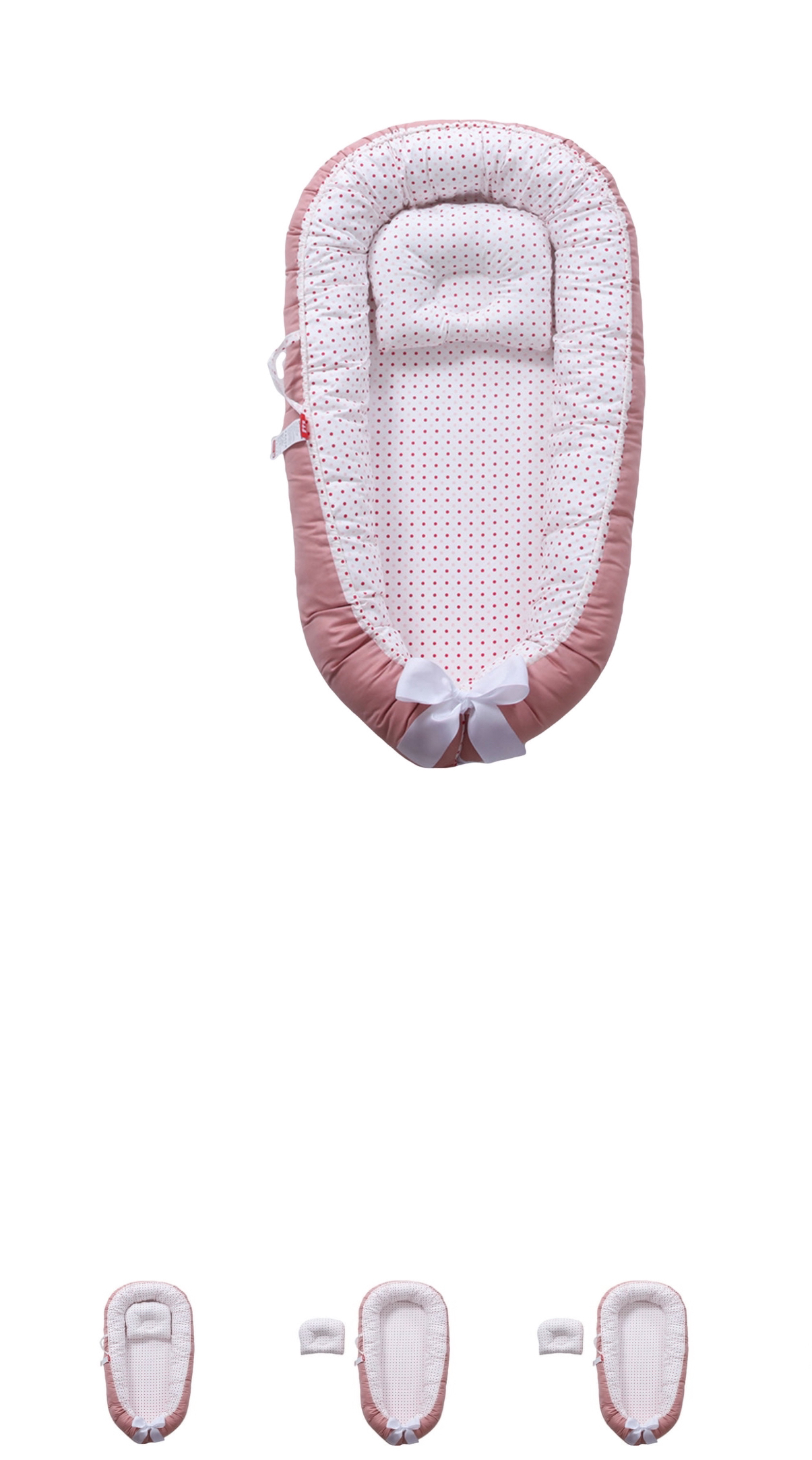 Baby cot with pillow. (Cama de bebé ) thumbnail