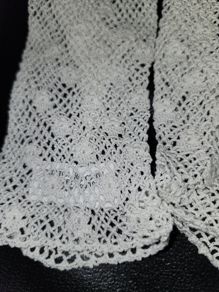 White Net Gloves - photo 3