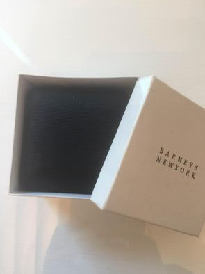 New Barney’s New York delicate drop black earrings with crystals image indicator(5)