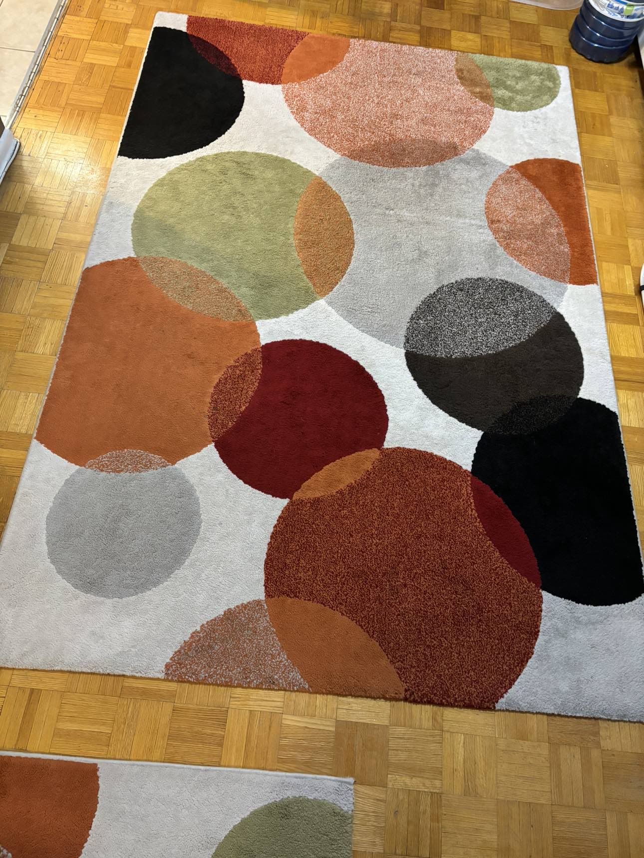 Two area rugs