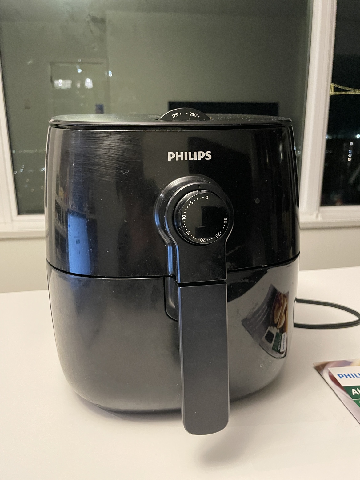 Philips air fryer with turbo star with double layer rack HD9622