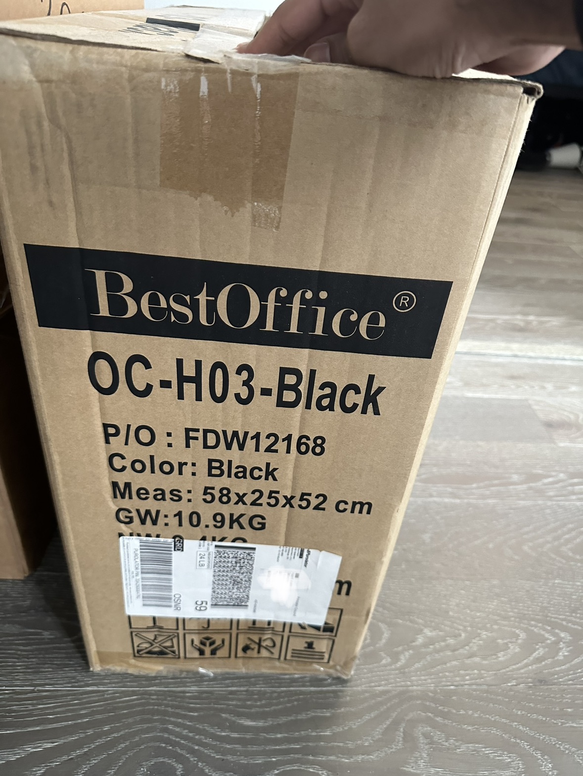 Black Office Chair- Ergonomic - photo 3