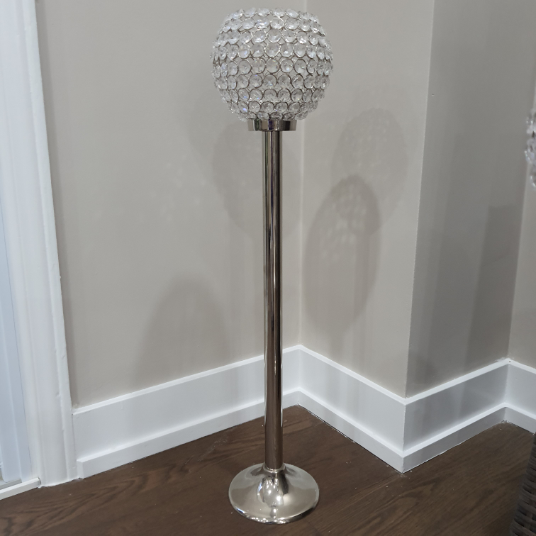 Elegance  sparkle crystal ballcandle  holders - photo 3