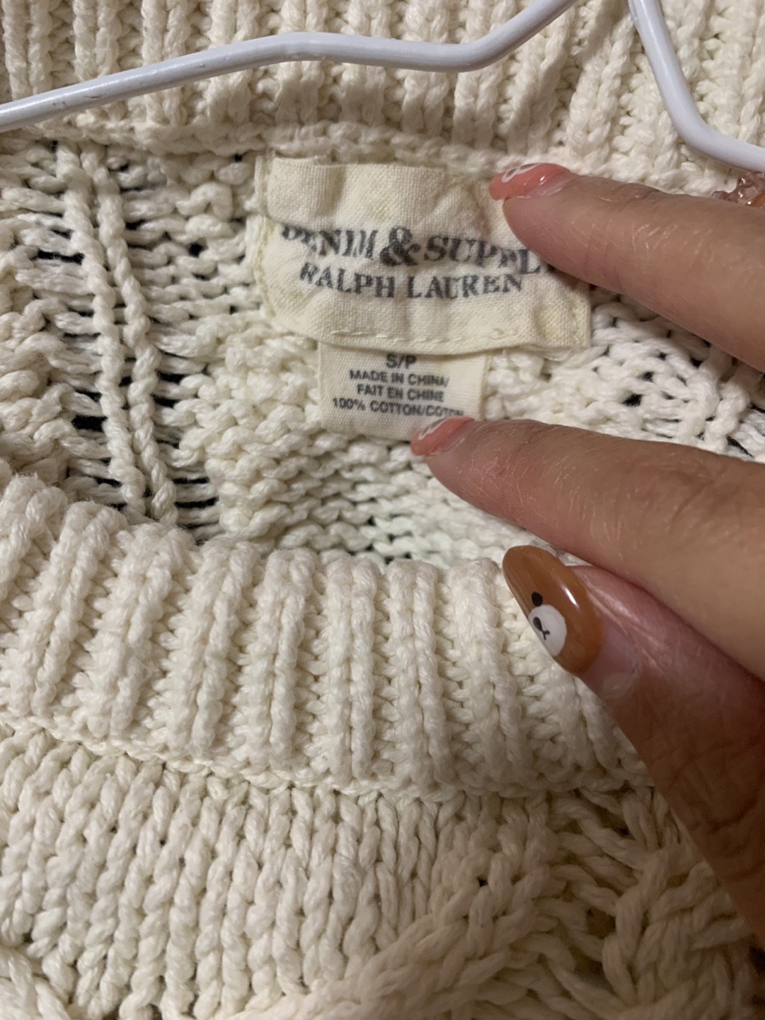 Ralph Lauren white sweater - photo 3