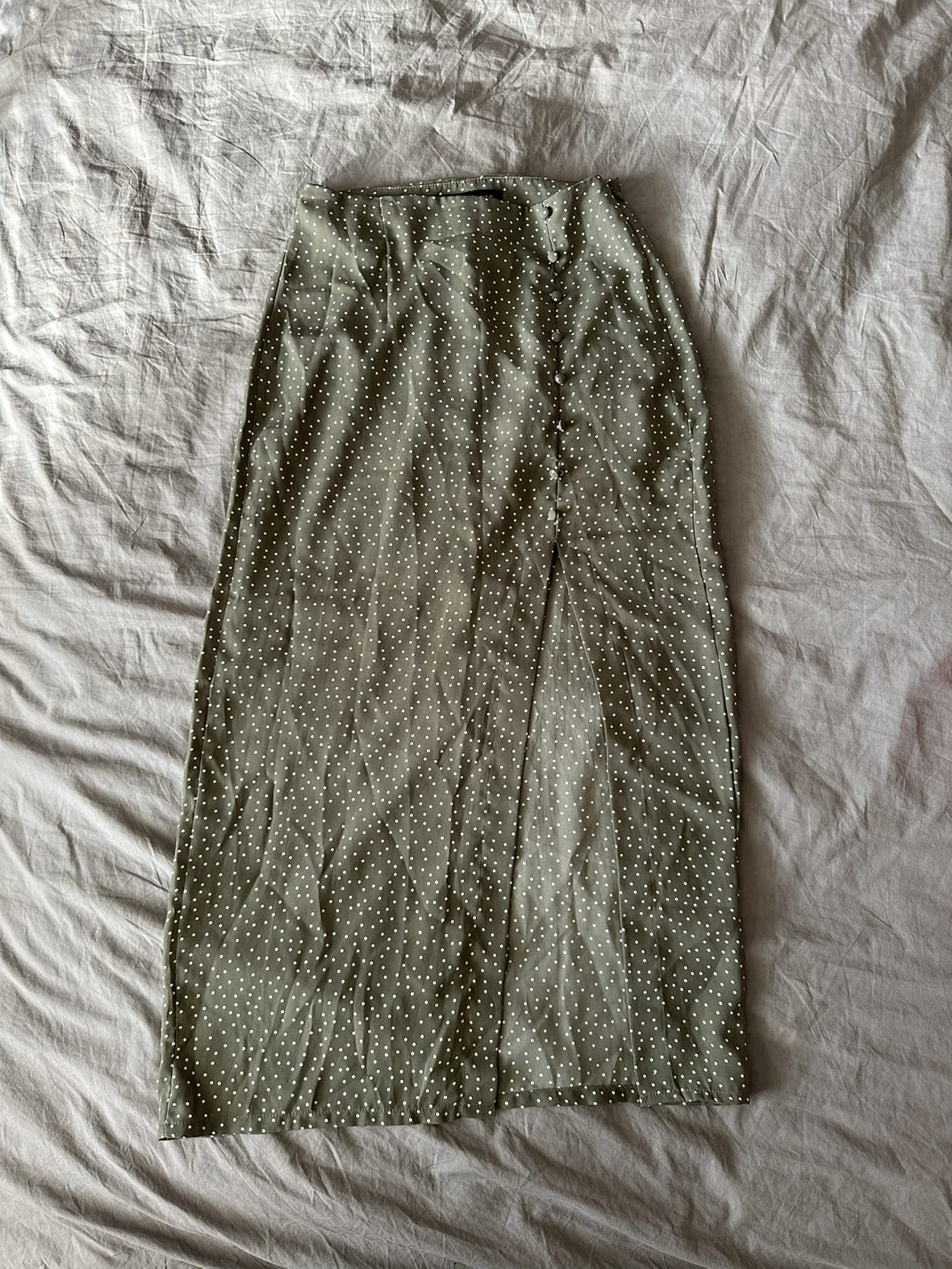 Midi Skirt with Slit - photo 2