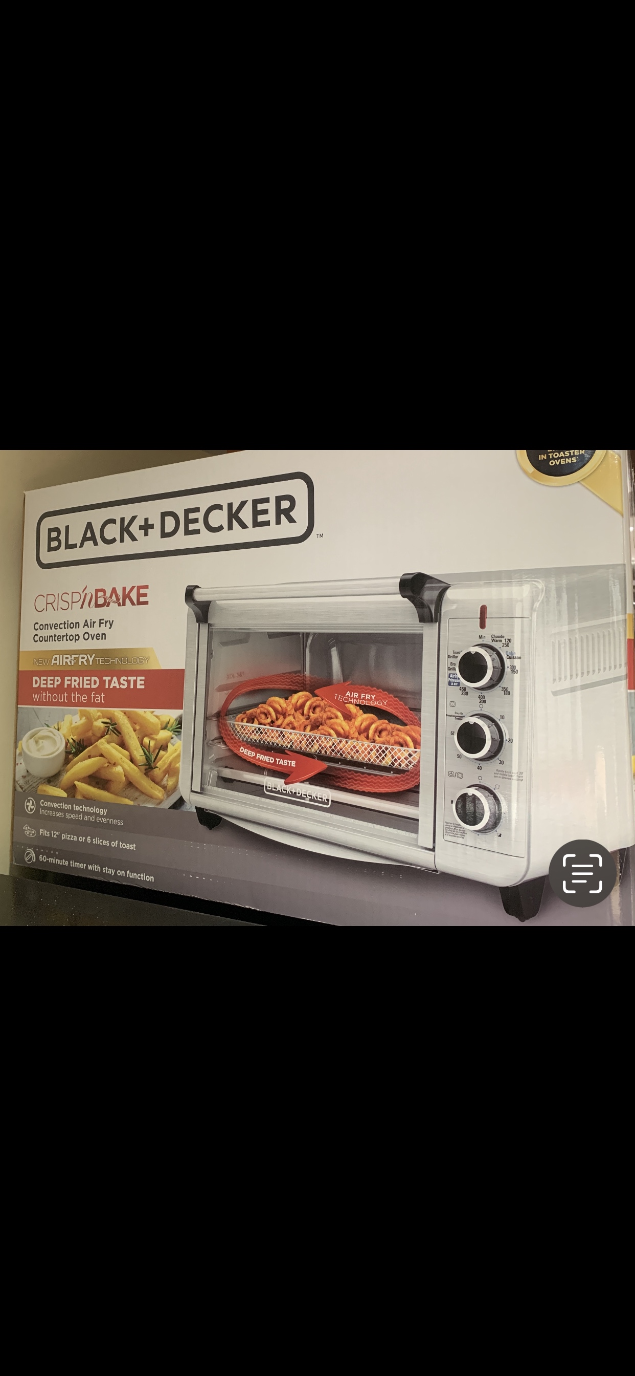 Black & Decker Crisp’n Bake Air fry 🥕 image indicator(3)