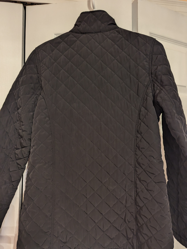 Women quilted  black jacket - photo 4