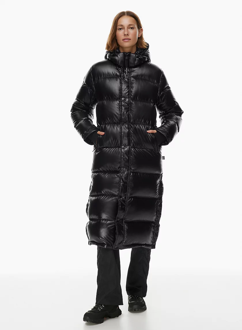 Aritzia The Super Puff Long Parka Jacket Black