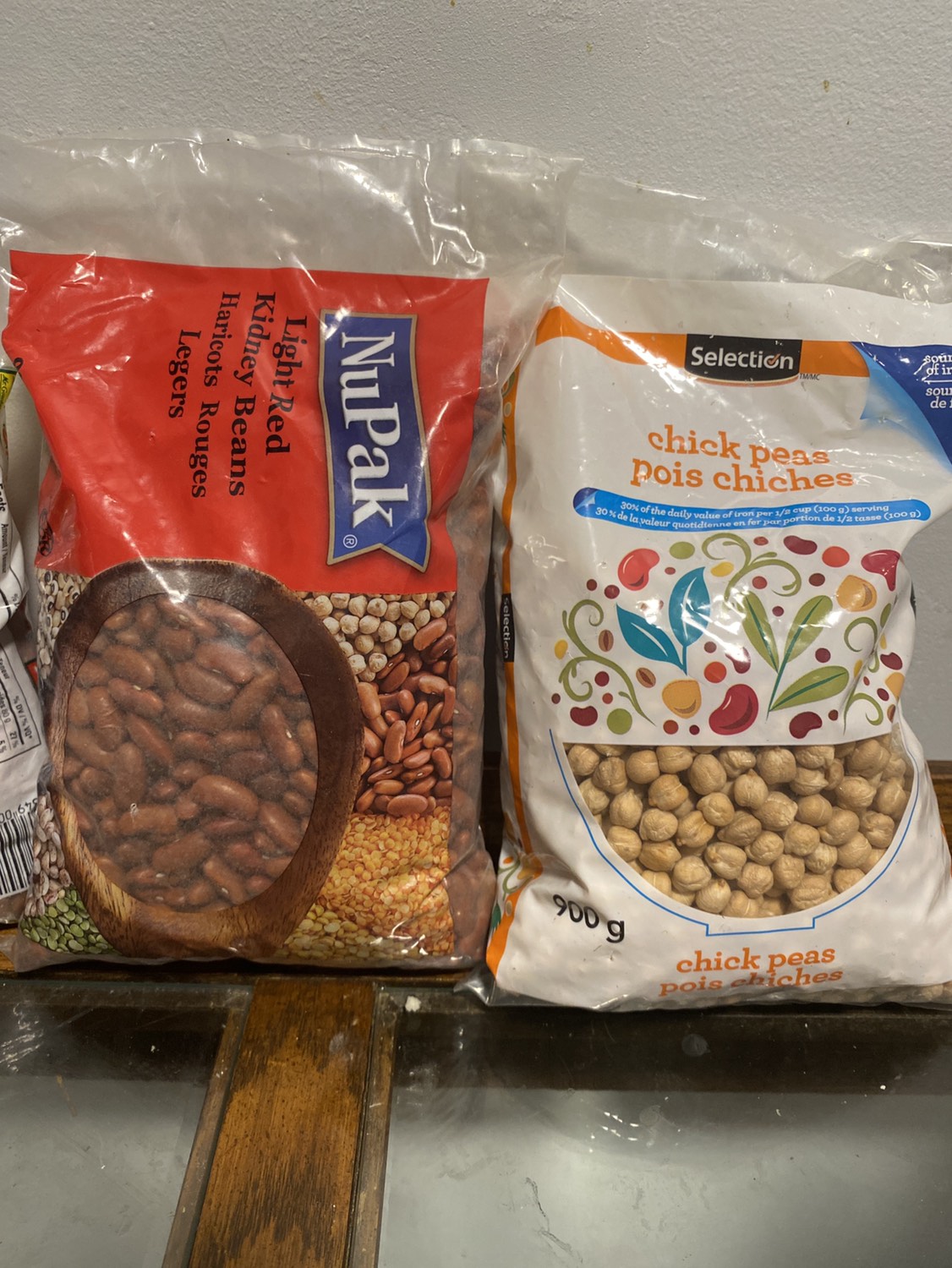 Chick peas, light Red Kidney Beans #freecycle