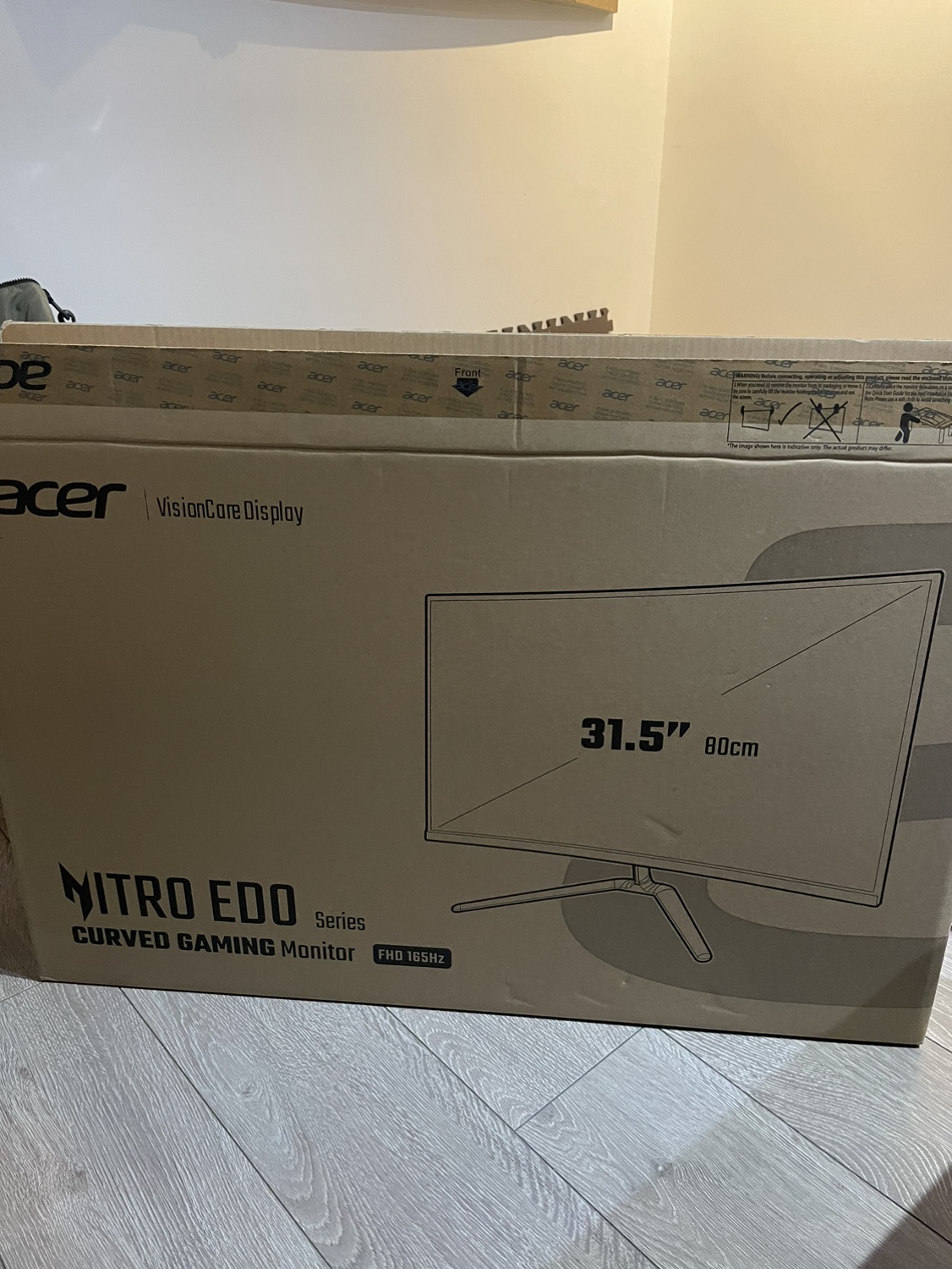 Acer Nitro 31.5" FHD 165Hz 1ms GTG Curved VA Gaming LED Monitor - photo 3