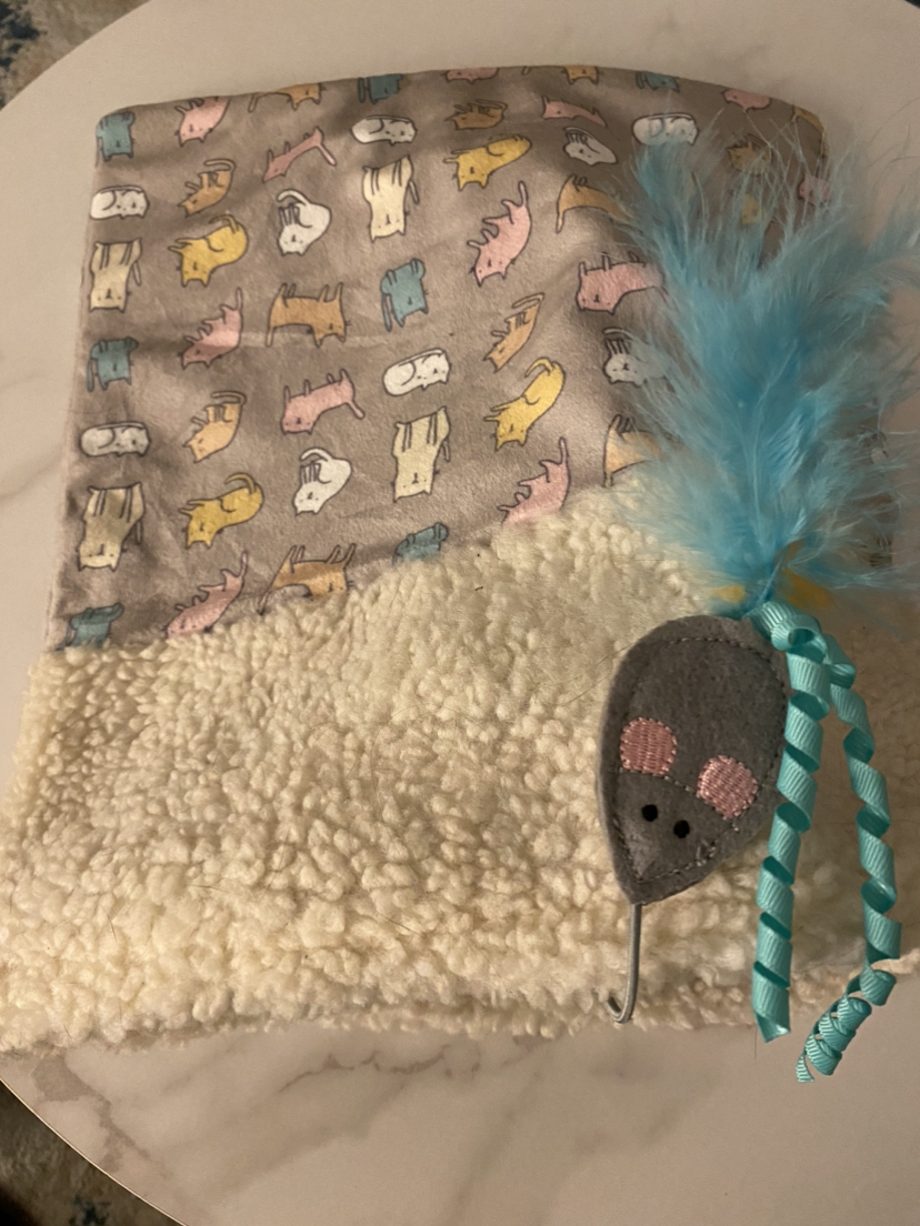 Crinkle sack cat toy thumbnail