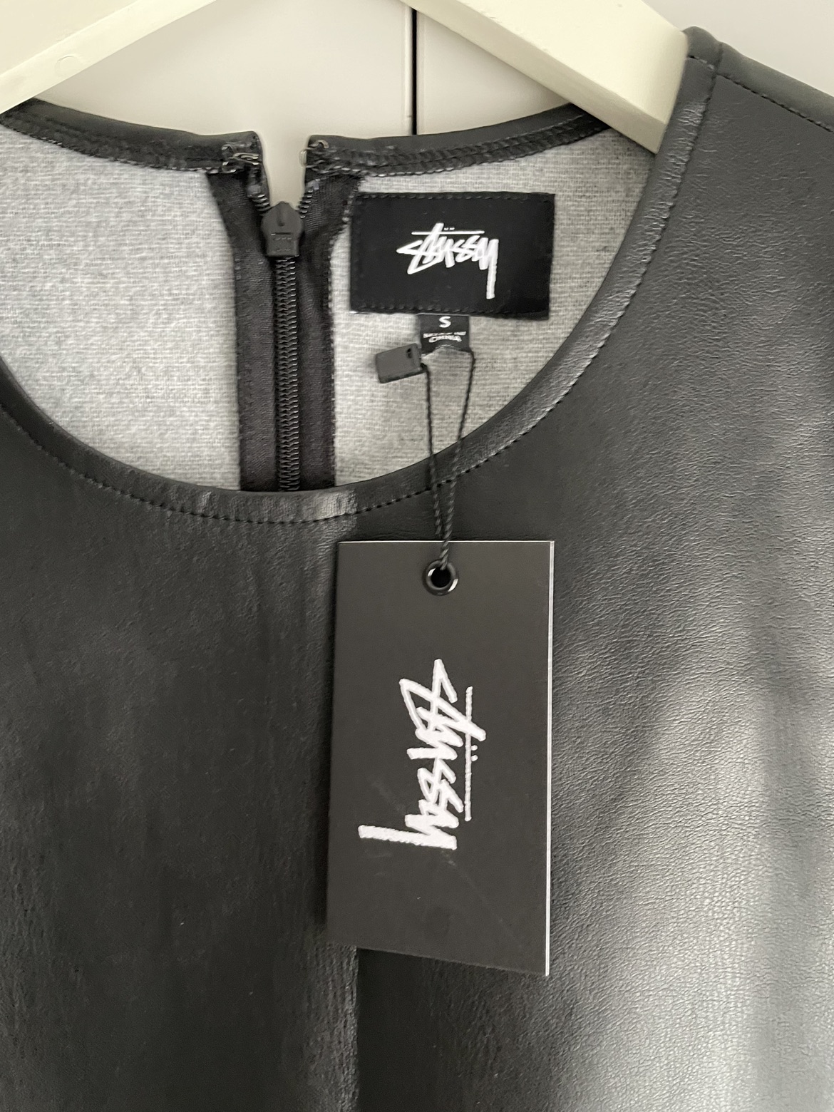 BNWT Stussy faux leather dress - photo 2
