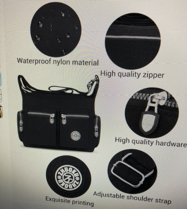 🆕 Waterproof Crossbody Bag image indicator(3)