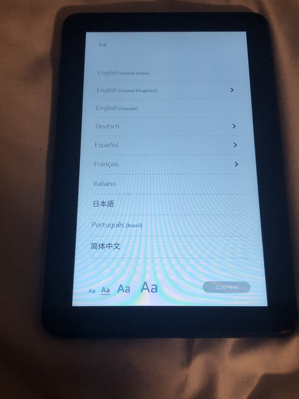 Amazon tablet - photo 2