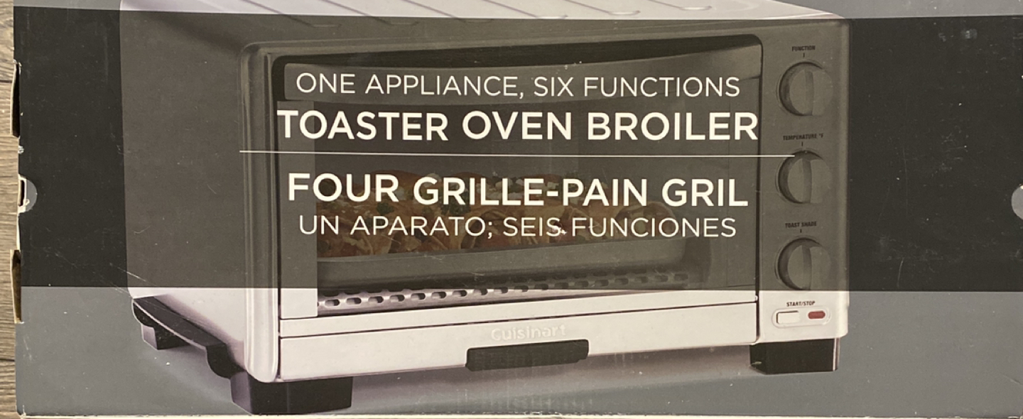 Cuisinart toaster oven (great condition)