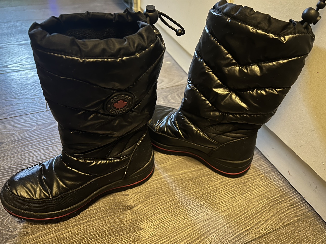 Cougar High cut boots for girls Black image indicator(3)