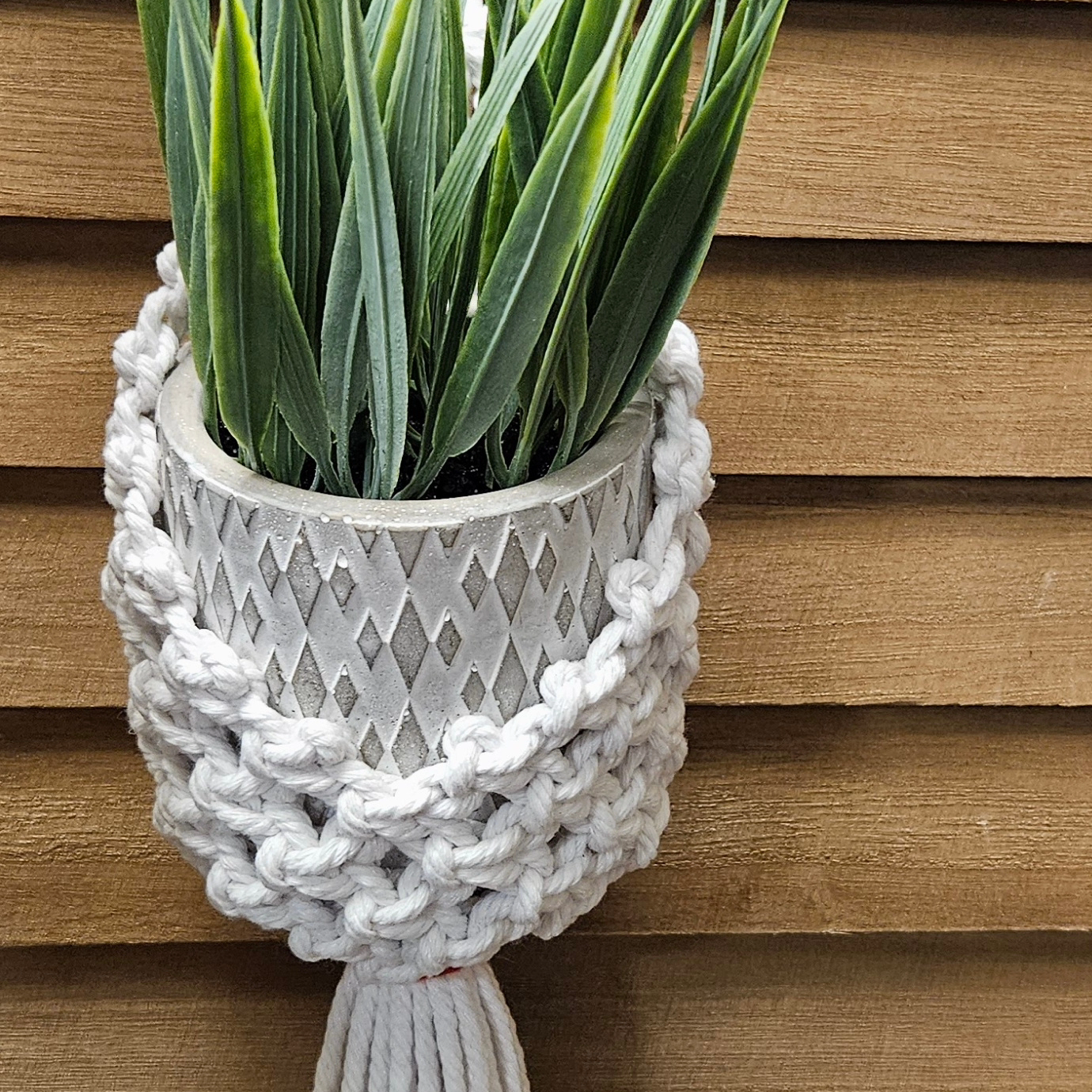 macrame wall hanger - photo 2