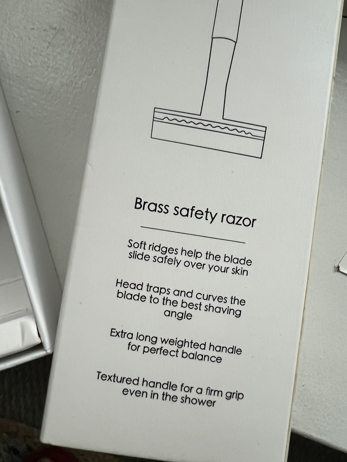 Flon Brass Safety Razor - photo 4