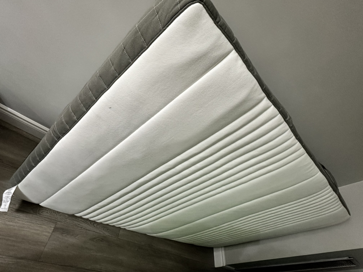 Urgent move out sale!!!! Full bed size IKEA mattress image indicator(2)