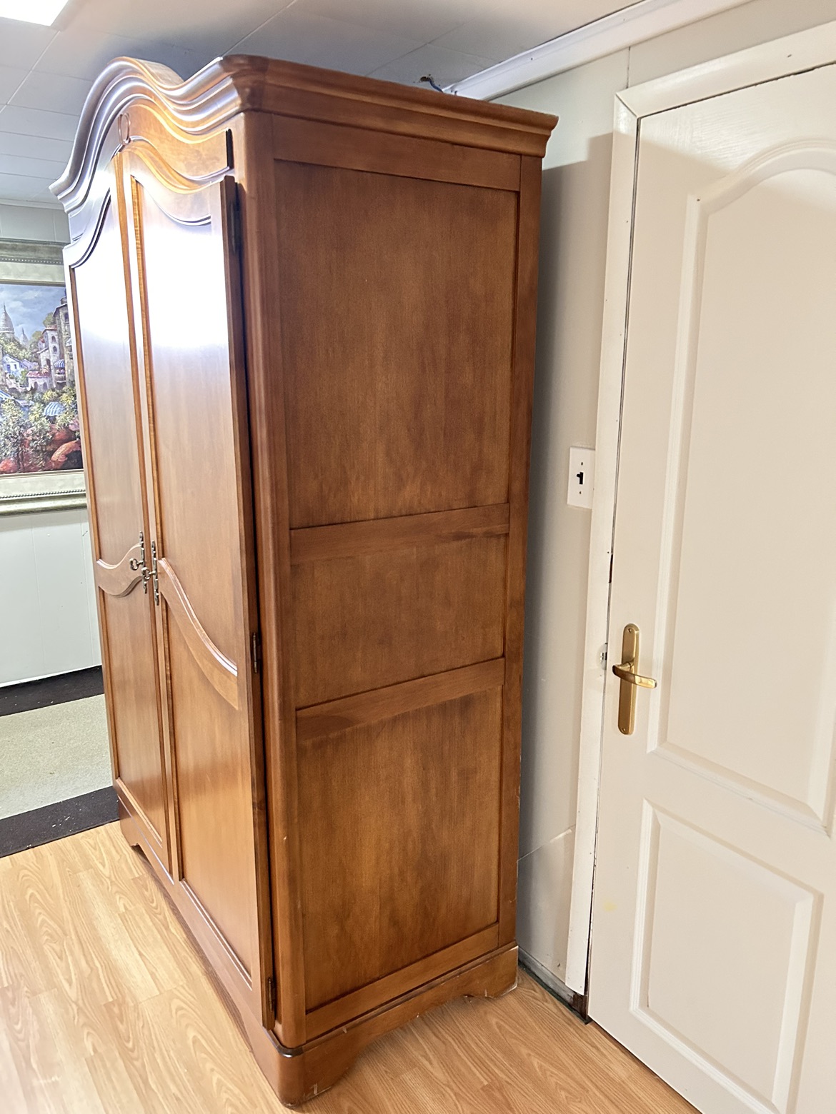 Maple solid wood armoire wardrobe - photo 2