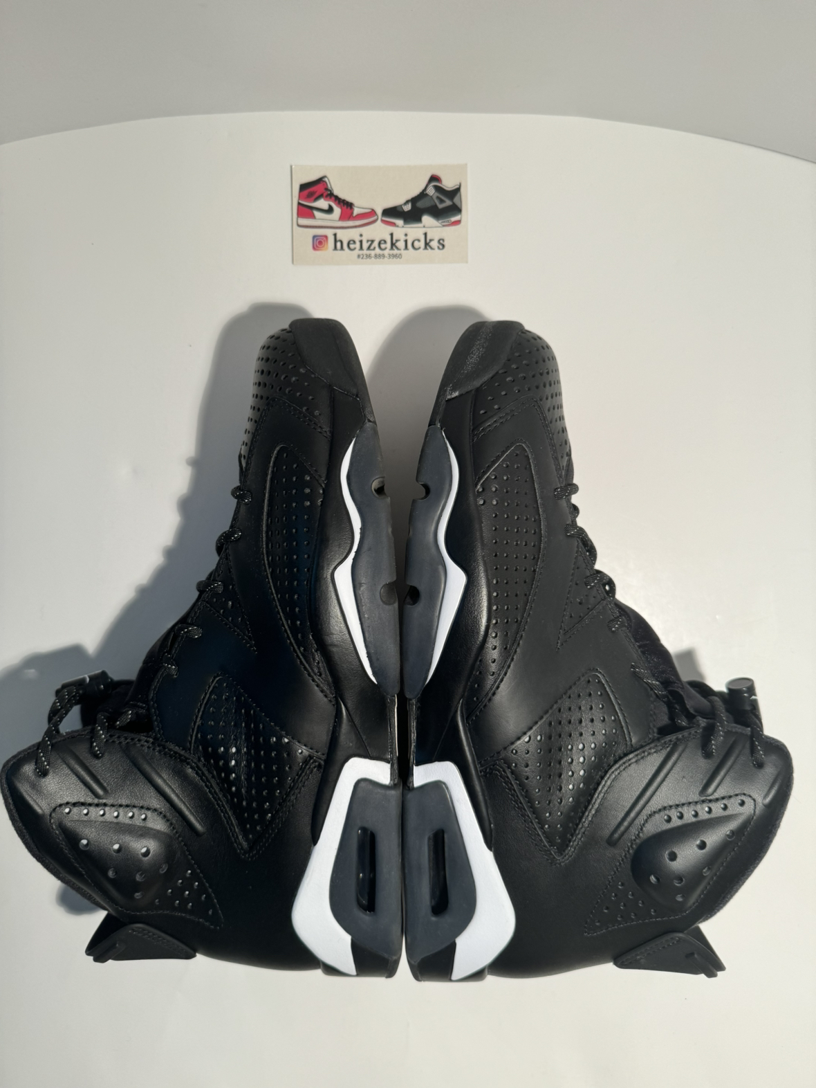 Air Jordan 6 Black Cat image indicator(5)