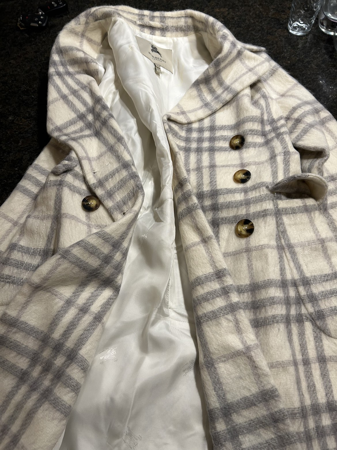 Burberry Ladies Wool Coat Excellent Condition image indicator(7)