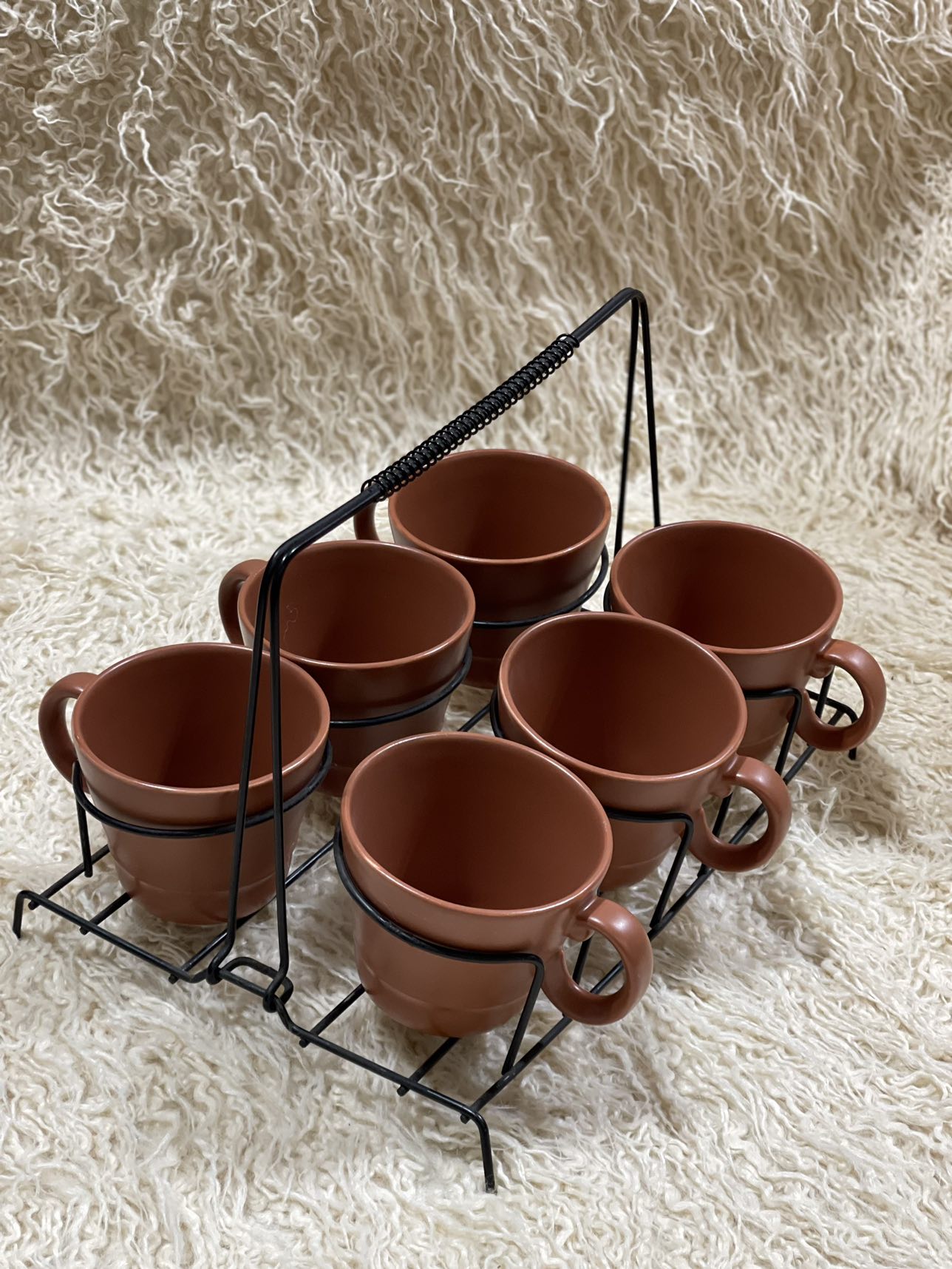 Set of 6 mugs and caddy - photo 2