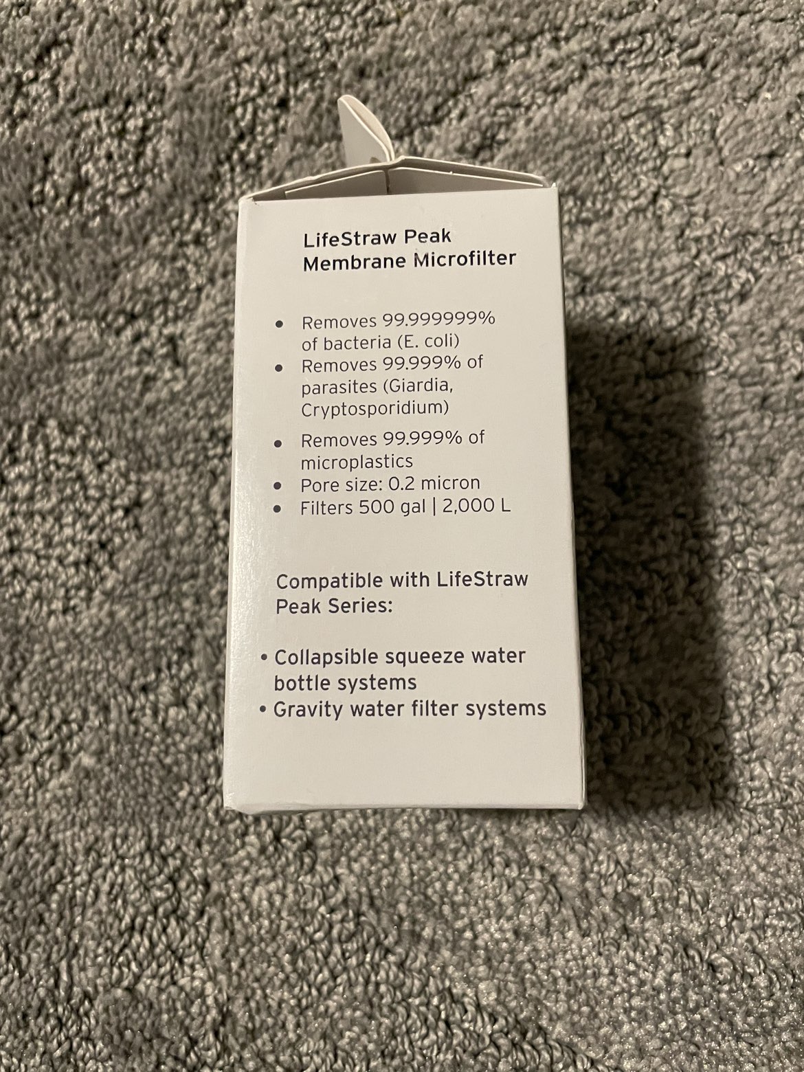 Brand new Lifestraw peak series membrane filter replacement - photo 2