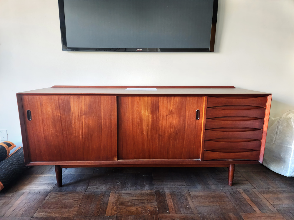 Arne Vodder Teak 60’s 70’s Credenza Sideboard or Bar Cabinet