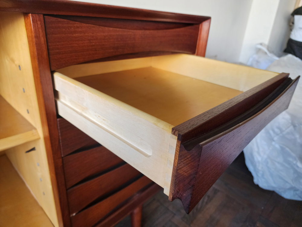 Arne Vodder Teak 60’s 70’s Credenza Sideboard or Bar Cabinet - photo 2