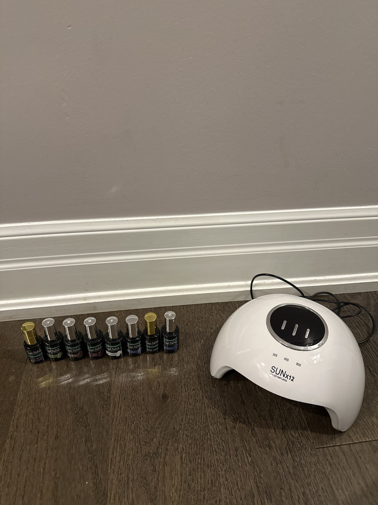 Gel Nail sets with UV light thumbnail