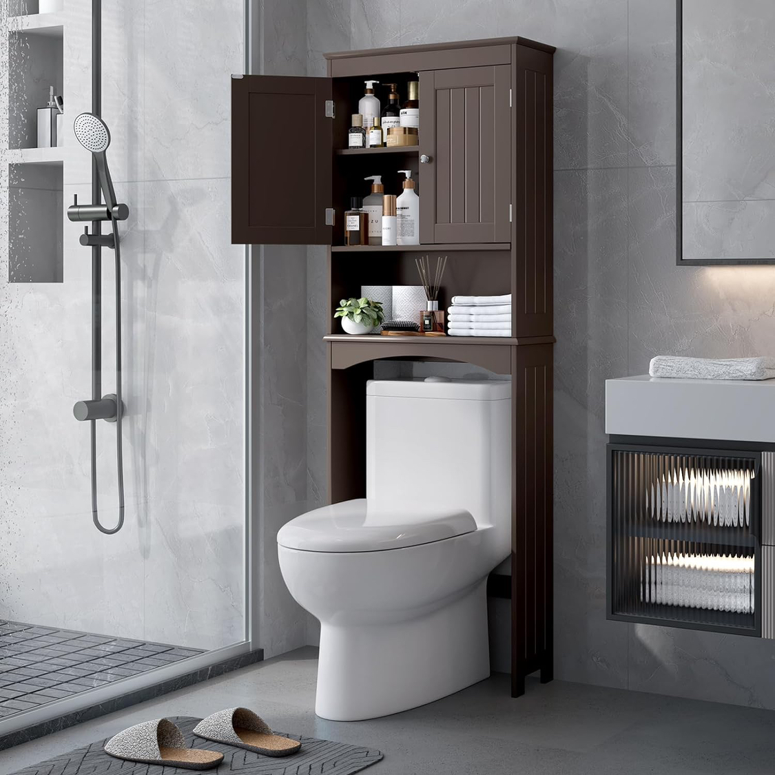BRAND NEW STILL IN BOX Bealife Over Toilet Storage Cabinet